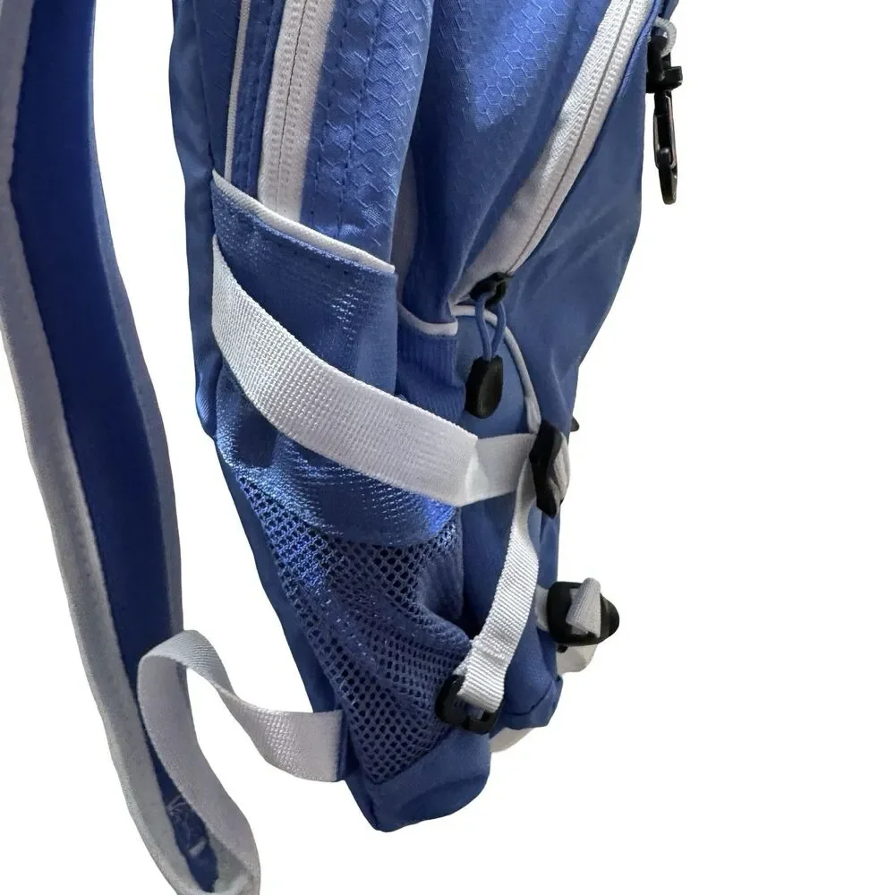 High‎ Sierra Blue Backpack With Suspension Strap System And Tech Spot